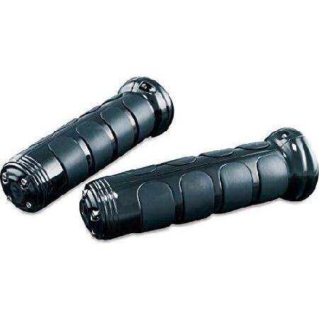 【平行輸入品】KuryakynブラックContoured iso-throttle Boss For...