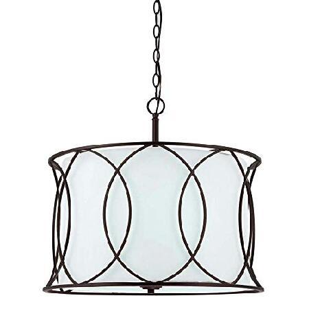【平行輸入品】Canarm ICH320A03ORB20 Monica 3-Light Chande...