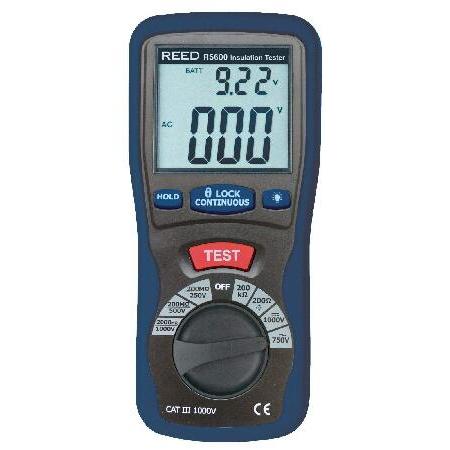 【平行輸入品】REED Instruments 絶縁抵抗計 R5600 電圧計