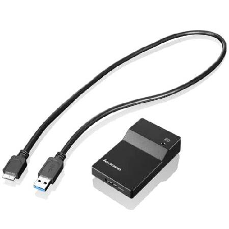 Lenovo USB 3.0 to DVI/VGA Monitor Adapter - Extern...