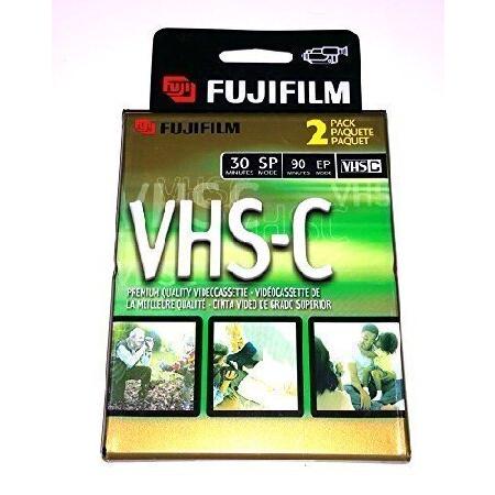 【平行輸入品】2 Fujifilmビデオtc-30 VHS - Cプレミアム品質Videocasse...