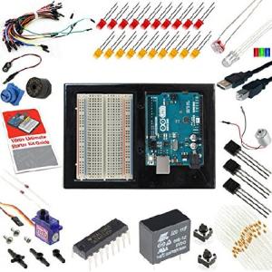 【平行輸入品】Vilros Arduino Unoスターターキット - Arduino Uno R3ボード、190以上の電子機器コンポーネント、
