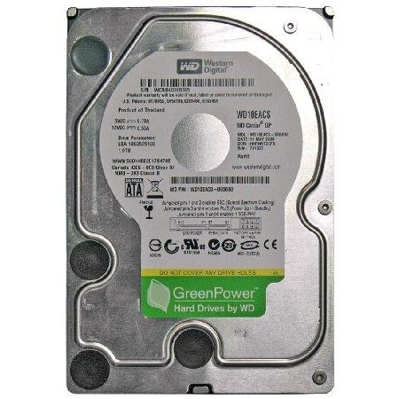 wd10eacs Western Digital 1tb 7200rpm 16 MBバッファシリアル...