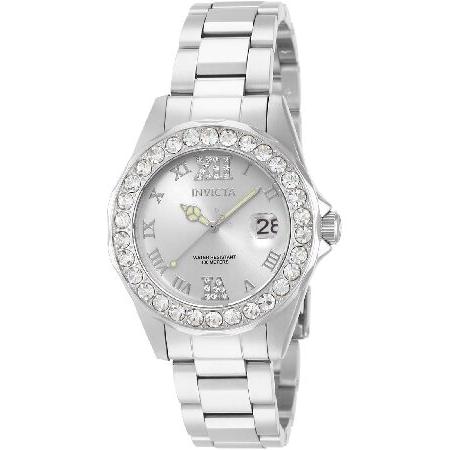 【平行輸入品】Invicta Women's 15251 Pro Diver Silver Dial...