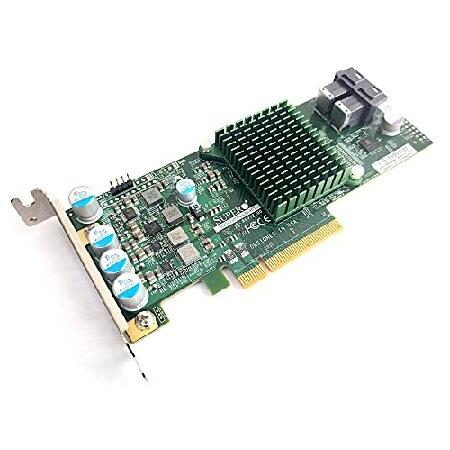 【平行輸入品】Supermicro 12Gb/s 8ポート SAS 内蔵RAID アダプター AOC...