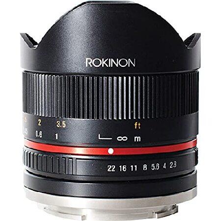 【平行輸入品】Rokinon 8mm F2.8 UMC 魚眼II (ブラック) 固定レンズ Cano...