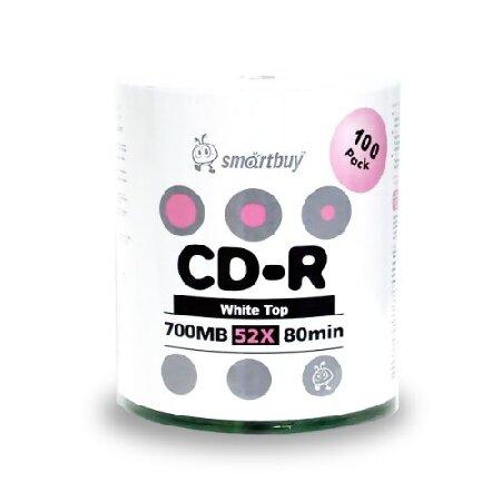 【平行輸入品】SmartBuy 700 MB / 80min 52 x CD - R CDRホワイト...