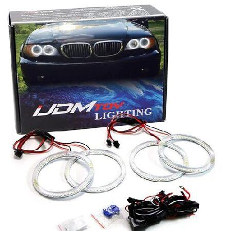 【平行輸入品】iJDMTOY 7000K キセノンホワイト 240-SMD LED エンジェルアイハ...