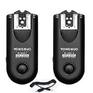 【平行輸入品】YONGNUO RF-603II N3 Wireless Shutter Release, Flash Trigger for Nikon DSLR D90 D600 D7100 D7000 D5100 D5000 D3100 D3000