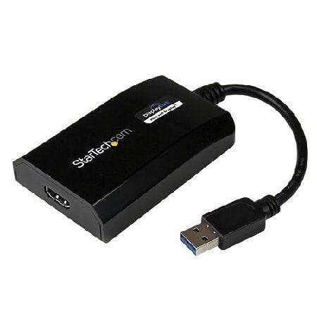 StarTech.com USB 3.0 - HDMI変換アダプタ Mac対応マルチモニター・ビデオ...