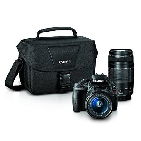【平行輸入品】Canon EOS Rebel SL1 Digital SLR with 18-55m...