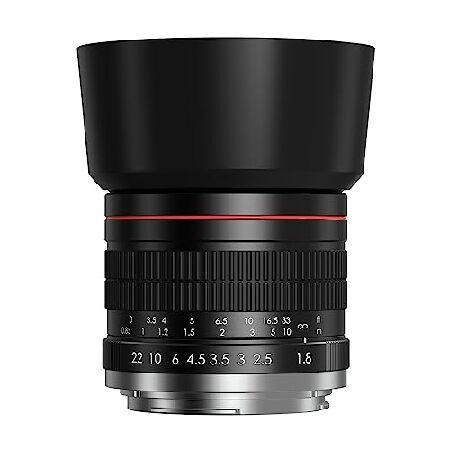 Lightdow 85mm F1.8 ミディアム望遠マニュアルフォーカスフルフレーム ポートレートレ...