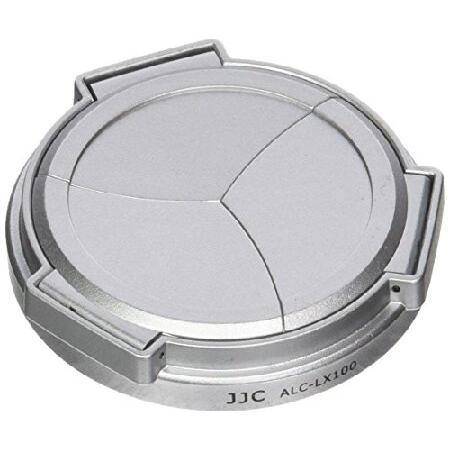 JJC ALC-LX100 シルバー 自動開閉 レンズキャップ パナソニック LUMIX DMC-L...