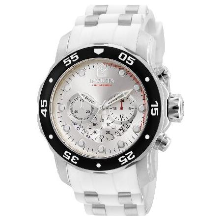 【平行輸入品】Invicta Men's 48mm Chronograph White Polyur...