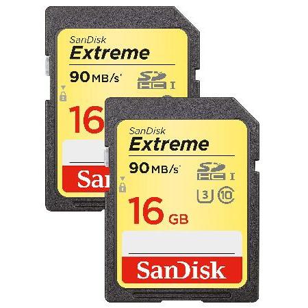 【平行輸入品】SanDisk(サンディスク) Extreme SDHC UHS I U3 R:90M...