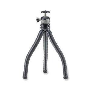【平行輸入品】Carson BoaPod Flexible Leg Travel Tripod with Universal Smartphone Adapter and Wireless Remote Shutter Button (TR-050), Black, Medium