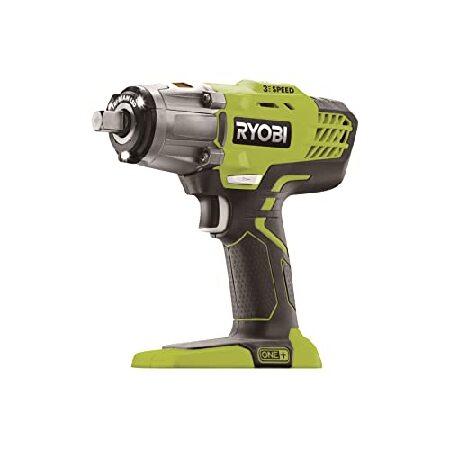 【平行輸入品】Ryobi R18IW3-0 18V ONE +コードレス3スピードインパクトレンチ（...