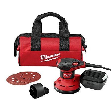 【平行輸入品】Milwaukee ランダムオービットサンダー 6034-21 サンダー、ベルトサンダ...