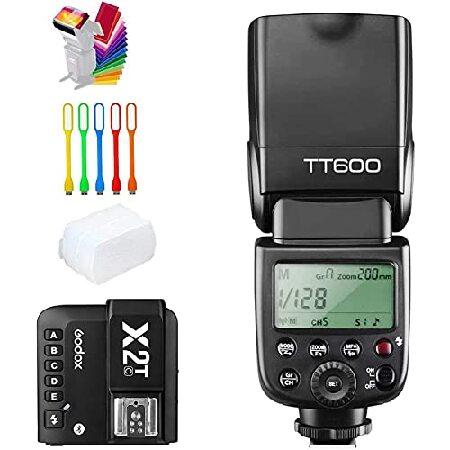 【平行輸入品】GODOX TT600 X2T-ストロボ 送信機付き カメラ フラッシュストロボ GN...