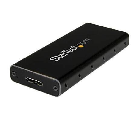 StarTech.com USB-C接続SATA M.2 SSDケース USB 3.1(10Gbps...