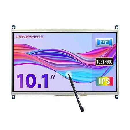 【平行輸入品】Waveshare 10.1インチ 抵抗膜方式タッチスクリーン液晶 Raspberry...