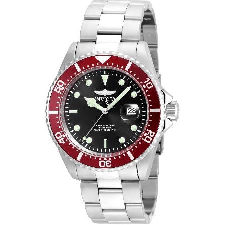 【平行輸入品】Invicta メンズ Pro Diver クォーツ ステンレススチール ダイビングウ...