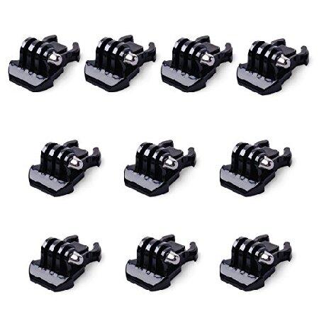 【平行輸入品】QKOO カメラマウント クランプ 10 Basic Mount ブラック