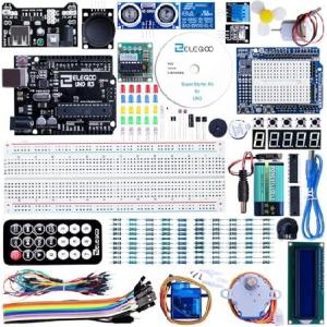【平行輸入品】ELEGOO UNO Project Super Starter Kit with Tutorial and UNO R3 Board Compatible with Arduino IDE