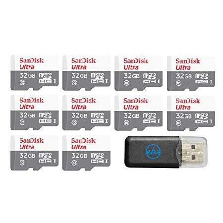 【平行輸入品】SanDisk マイクロSDカード 32G_TF_Ultra_UNB_x10_R4BK...