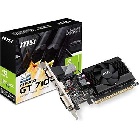 【平行輸入品】MSI グラフィックスカード GT 710 2GD3 LP グラフィックボード、ビデオ...