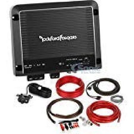【平行輸入品】Rockford Fosgate R500X1D アンプ + 配線キット バンドル R...