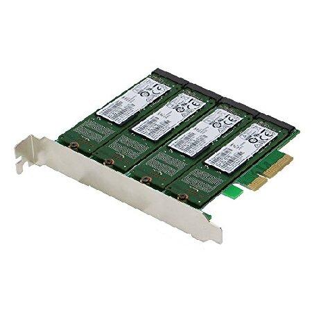 【平行輸入品】Sedna コンピュータ 関連パーツ SE-PCIE-m2SSDx4-R-MA