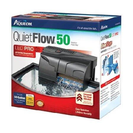【平行輸入品】QuietFlow Aqueon 50 LED Pro Power Filter