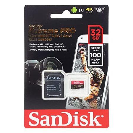 【平行輸入品】32GB SanDisk サンディスク Extreme Pro microSDHCカー...