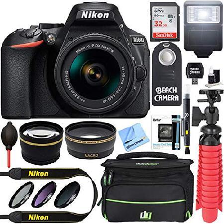 【平行輸入品】Nikon D5600 24.2MP DXフォーマット デジタル一眼レフカメラ AF-...
