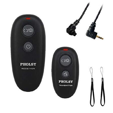 【平行輸入品】PHOLSY ワイヤレス リモコン レリーズ リモートコントローラー リモートスイッチ...