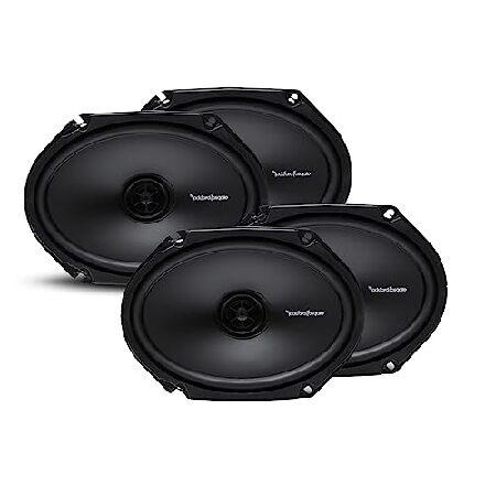 【平行輸入品】Rockford Fosgate コアキシャルスピーカー (2) R168X2