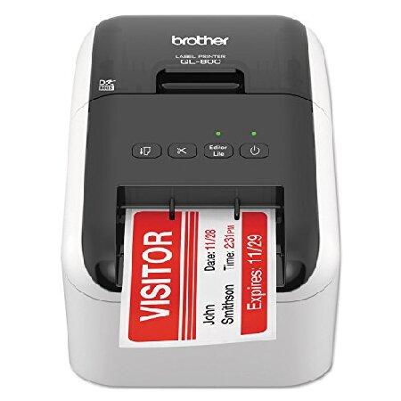 【平行輸入品】Brother ラベルプリンター QL800 プリンター、複合機 その他 ホワイト