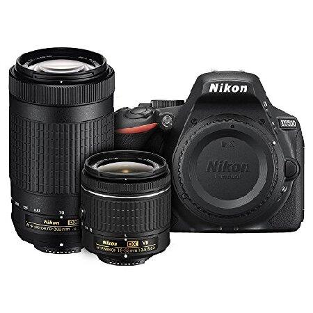 Nikon D5500 DX-format Digital SLR Dual Lens Kit w/...