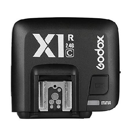 【平行輸入品】Godox X1R-C 2.4G TTL ワイヤレスフラッシュトリガーレシーバー 高速...