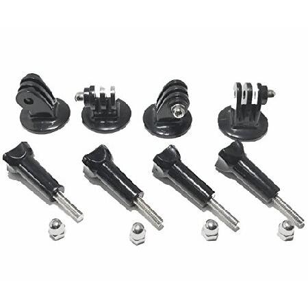 【平行輸入品】OCTO MOUNT 4個パック ユニバーサル ブラック 三脚 マウント アダプター ...