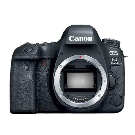 Canon EOS 6D Mark II 26.2MPフルフレームデジタル一眼レフカメラ（ボディのみ...