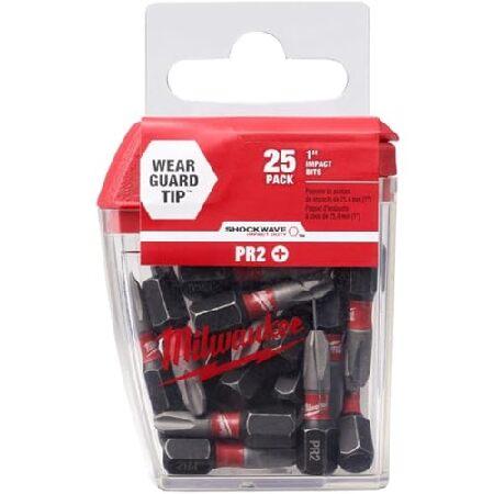 【平行輸入品】Milwaukee 48-32-4644 (10)25PC PR2 インパクトビットP...