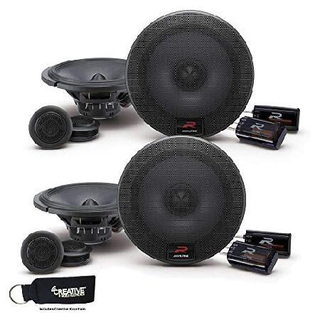 【平行輸入品】Alpine R-S65Cバンドル - Alpine R-S65C 6.5インチコンポ...
