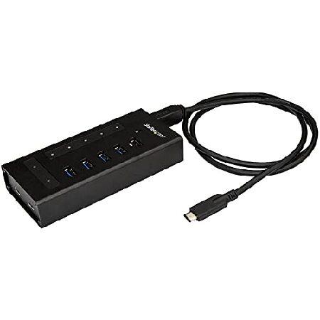 【平行輸入品】StarTech USBハブ HB30C5A2CST ブラック