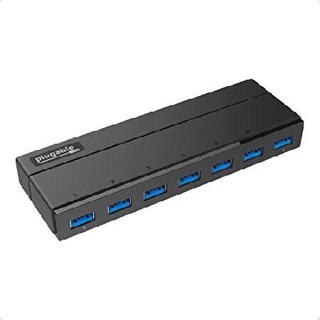 【平行輸入品】Plugable ハブ USB3-HUB7C ブラック