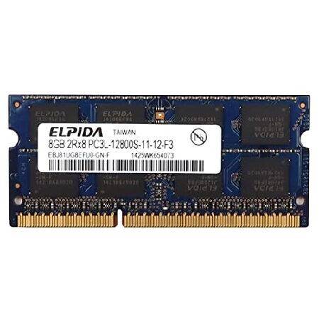 【平行輸入品】Elpida 8GB DDR3 2Rx8 PC3L-12800S EBJ81UG8EF...
