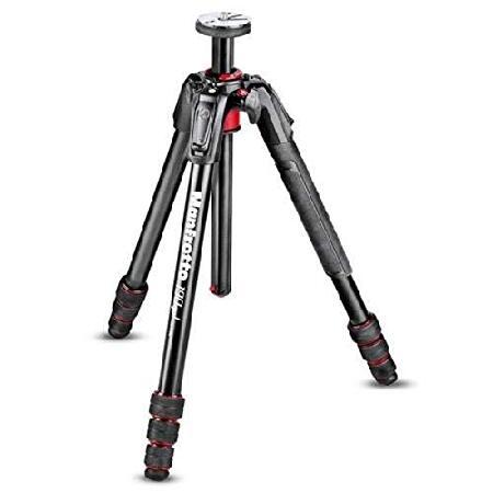 【平行輸入品】Manfrotto 190 Go アルミニウム 4セクションカメラ三脚 ツイストロック...