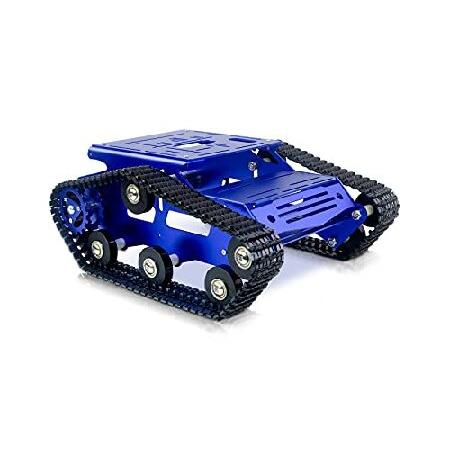 【平行輸入品】XiaoR GEEKスマートロボットカー シャーシ キットアルミ合金ビグタンクシャーシ...