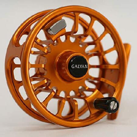 【平行輸入品】Galvan Fly Reels リール T-6 R BRNT ORNG